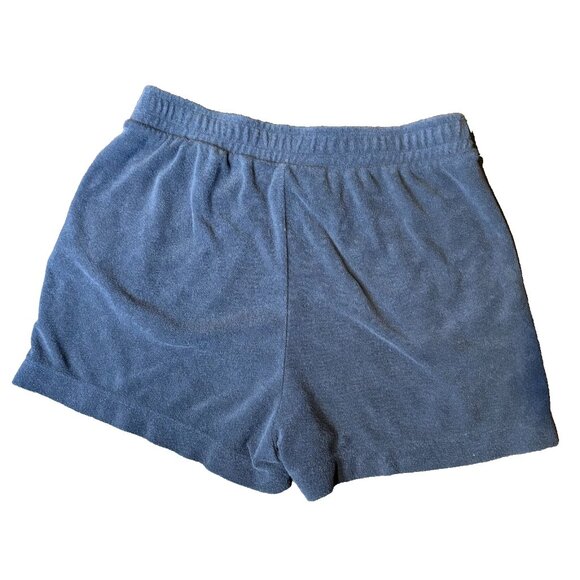 H&M Women's Dark Gray Terry Lounge Shorts Size Small Pockets Elastic Waist - Picture 2 of 6